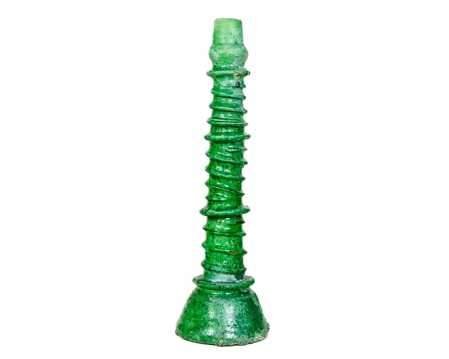 Suporte de Vela Vidrado XL